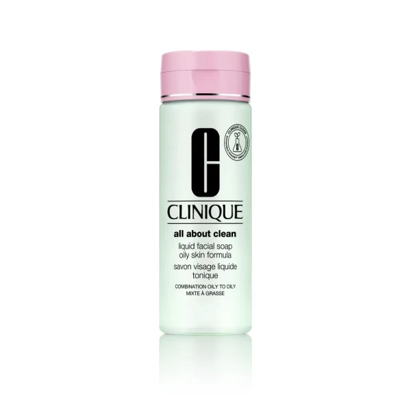 Clinique All About Clean™ Savon Visage Liquide Tonique - Nettoyant - Peaux Mixtes à Grasses