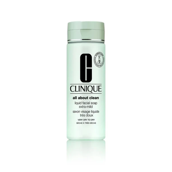 Clinique All About Clean™ Savon Visage Liquide Très Doux - Nettoyant - Peaux Très Sèches à Sèches