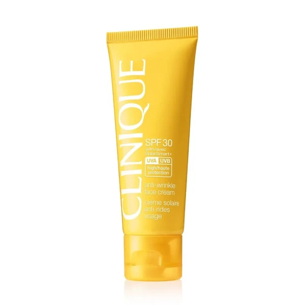 Clinique Crème Solaire Anti-Rides Visage SPF 30 - Peaux Sensibles