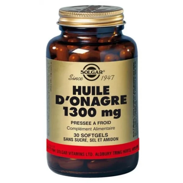 Huile d'Onagre 1300 mg Softgels