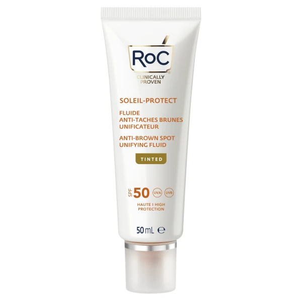 ROC Soleil Protect Fluide Anti-Taches Brunes Unificateur SPF50 (teinté)