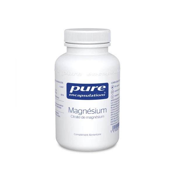 Pure Encapsulations Magnésium (Citrate de magnésium) 90 gélules