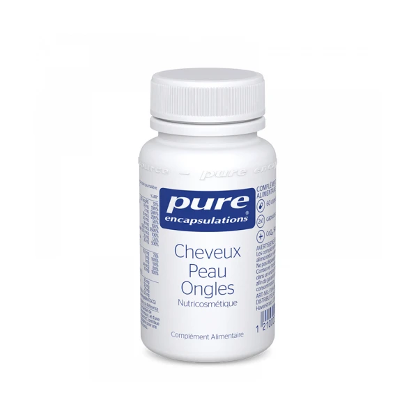 Pure Encapsulations Cheveux Peau Ongles 180 gélules