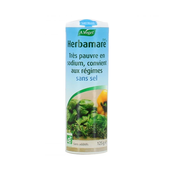 Herbamare Diet Très Pauvre en Sodium Bio 125 g