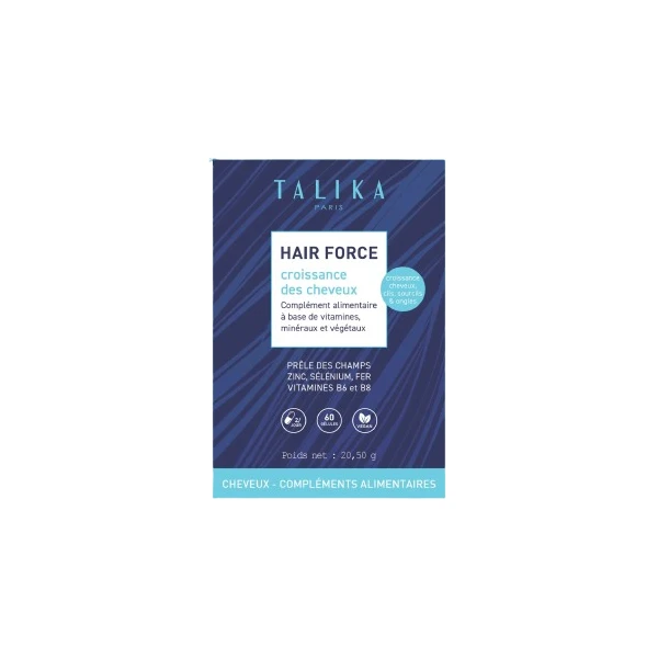 TALIKA HAIR FORCE Croissance Des Cheveux - 60 Gelules