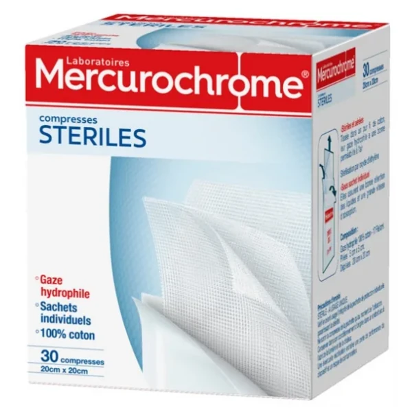 Compresses Stériles 30 Unités