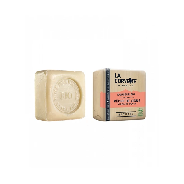 Savon Douceur Bio Pêche de Vigne 100 g