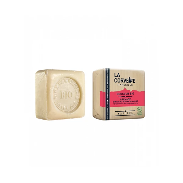 Savon Douceur Bio Grenade et Beurre de Karité 100 g