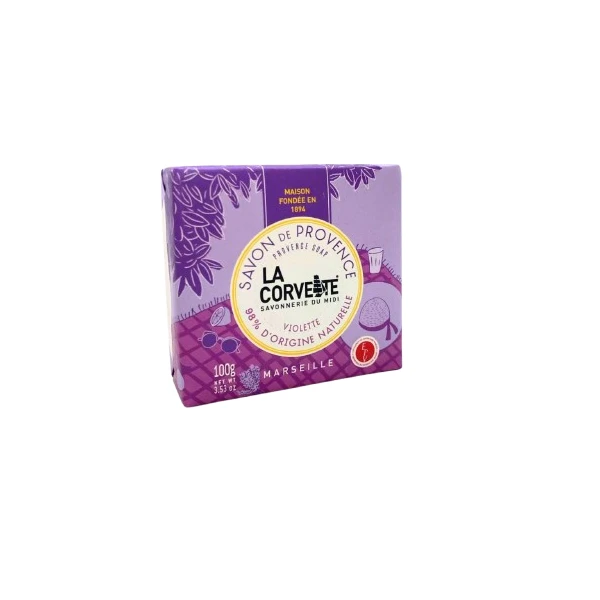 LA CORVETTE SAVON ESTIVAL DE PROVENCE Violette - 100g