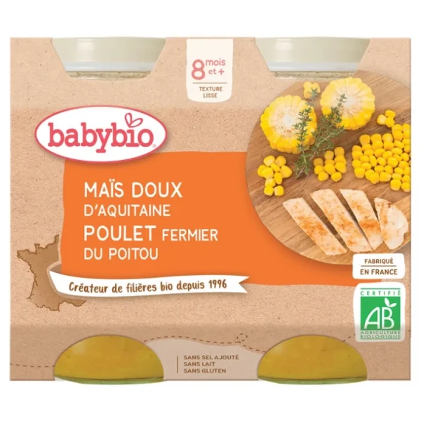 Maïs Doux d'Aquitaine & Poulet Fermier du Poitou