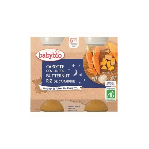 Bonne Nuit Carotte Des Landes Butternut Riz de Camargue