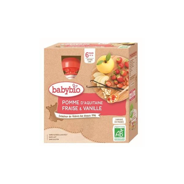 Pomme de Nouvelle-Aquitaine Fraise Vanille