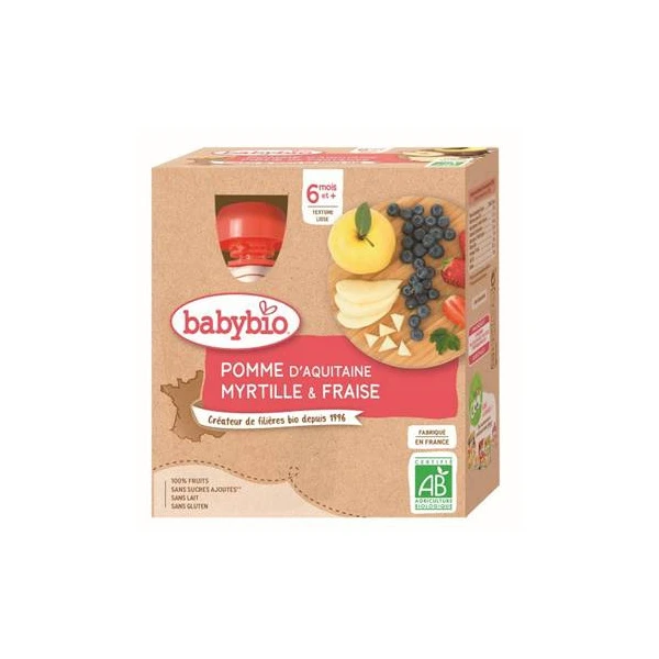 Pomme de Nouvelle-Aquitaine Myrtille de Nouvelle-Aquitaine Fraise