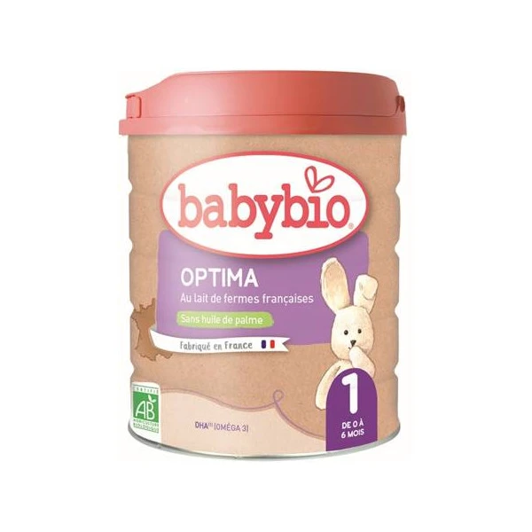 Optima 1 - Formule Fibres & Bifidus au Lait de Vache Français