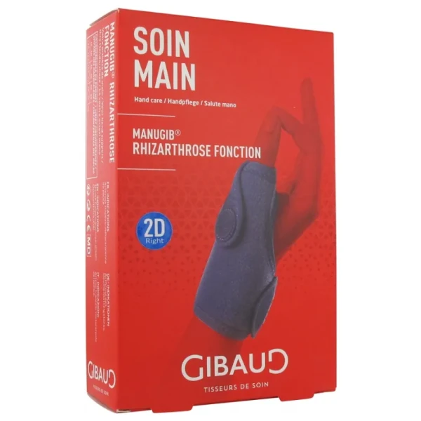Gibaud Manugib Rhizarthrose Fonction Main Droite - Taille : 2D