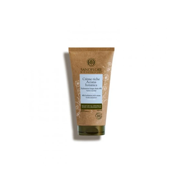 SANOFLORE Crème riche Aciana botanica soin riche hydratation 48h certifié Bio 50ml