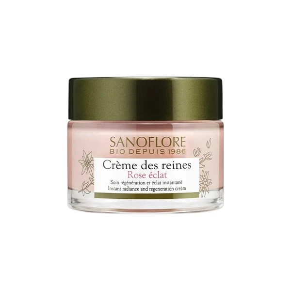 Sanoflore Reines Crème des reines Rose Eclat soin régénération Bio 50ml