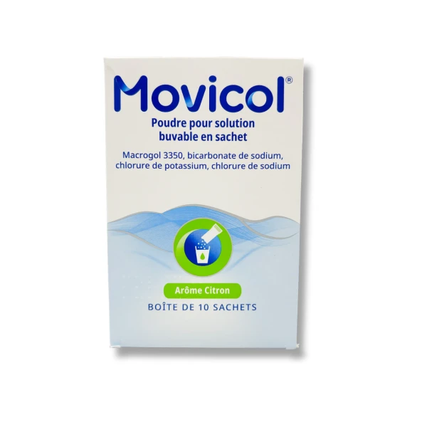 MOVICOL Arome Citron Poudre - 10 Sachets