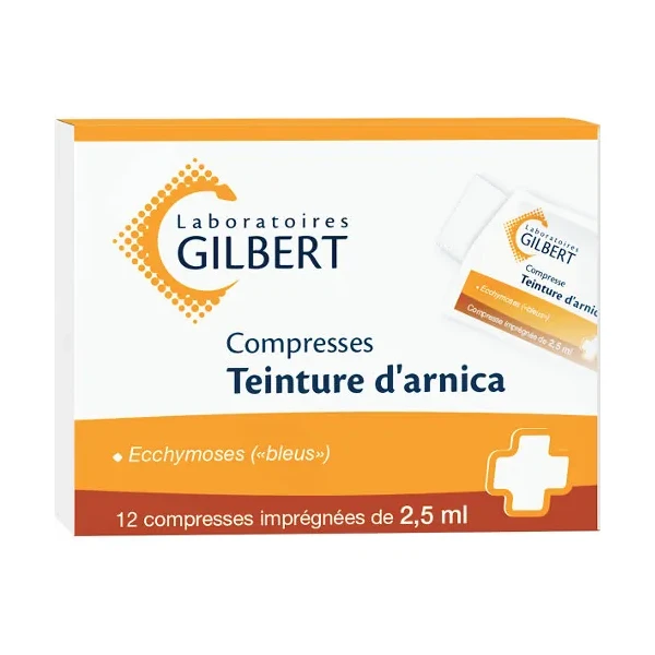 Gilbert Arnica, Etui De 12 Compresses
