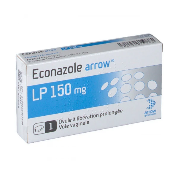 ECONAZOLE ARROW LP 150 mg ovule a liberation prolongee