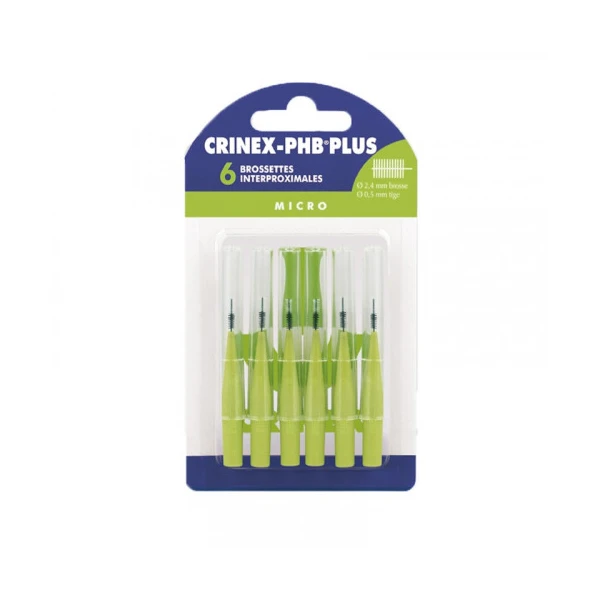 Phb Plus Micro Brossettes Interproximales 2,4 mm Pièces 6