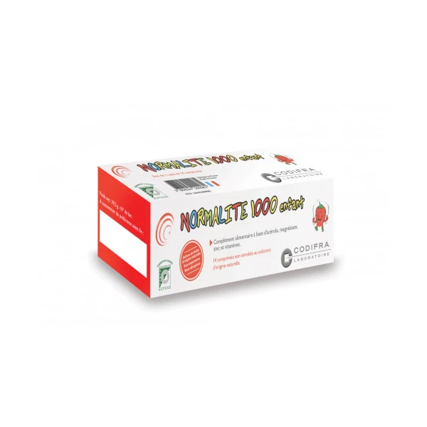 CODIFRA NORMALITE 1000 ENFANT - 14 Comprimes