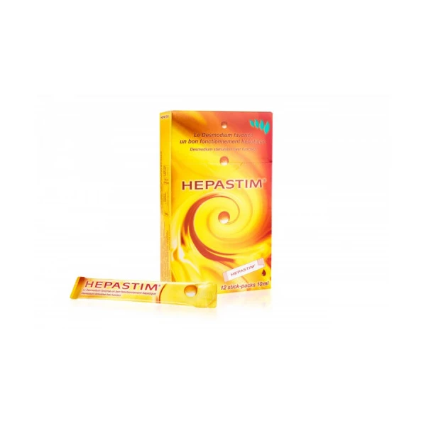 MOTIMA HEPASTIM Solution Buvable - 12 Sticks