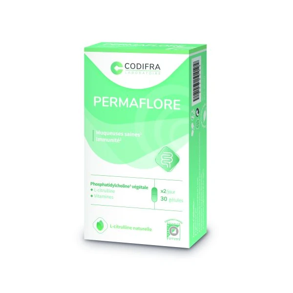 CODIFRA PERMAFLORE - 30 Gelules