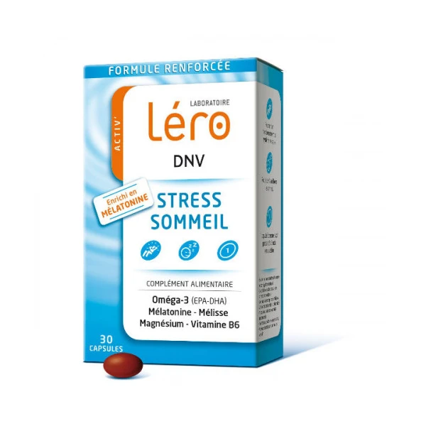 Laboratoire Léro DNV Stress et sommeil capsule