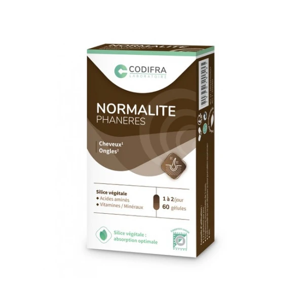 Codifra Normalite Phanere Boite 60 Gelules