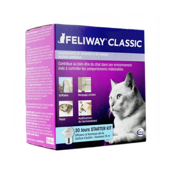 Feliway Diffus.elect.+Recharge Fl/48 ml