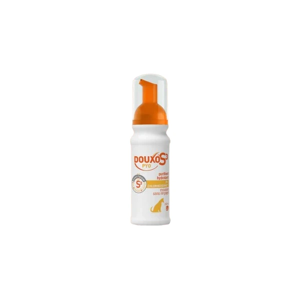 Ceva Douxo Mousse Purifiant et hydratant S3 Pyo Chlorexidine 3% 150ml