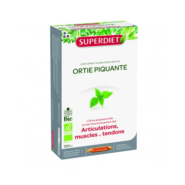 Ortie Piquante Bio - 20 Ampoules de 15 ml
