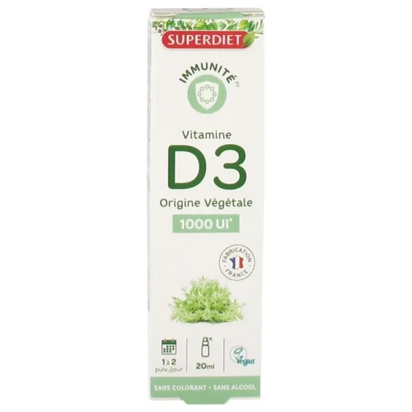 Super Diet Vitamine D3 en Spray de 20 ml