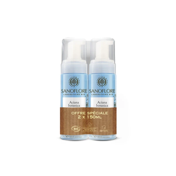 Aciana Botanica Lot de 2 Mousses 150 ml