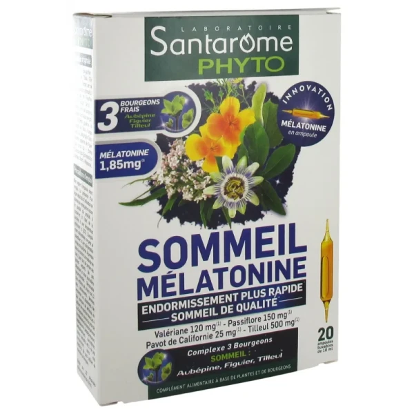 Sommeil Mélatonine (20 Ampoules)