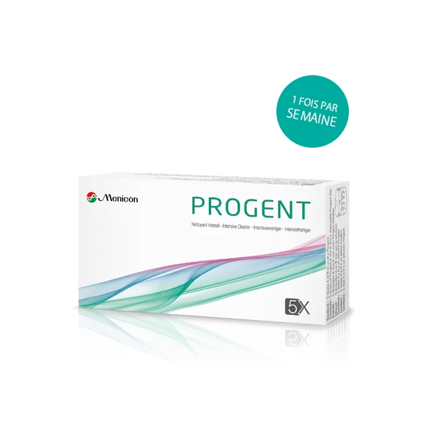 Menicon PROGENT Nettoyant Intensif + Lenscase