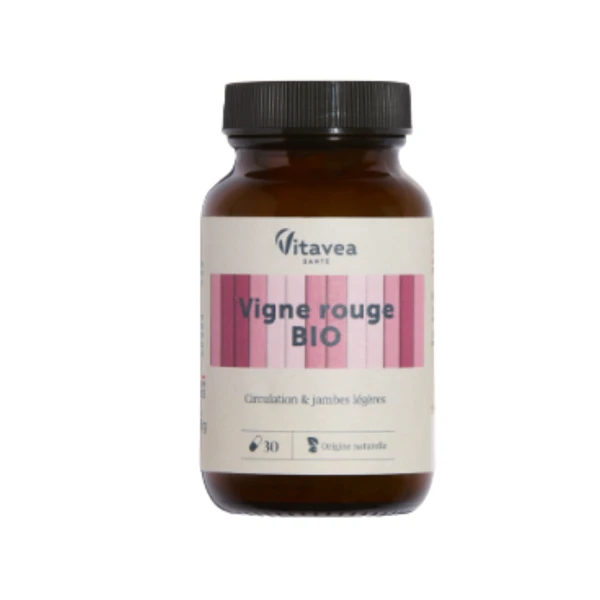 VITAVEA VIGNE ROUGE BIO - 30 Gelules