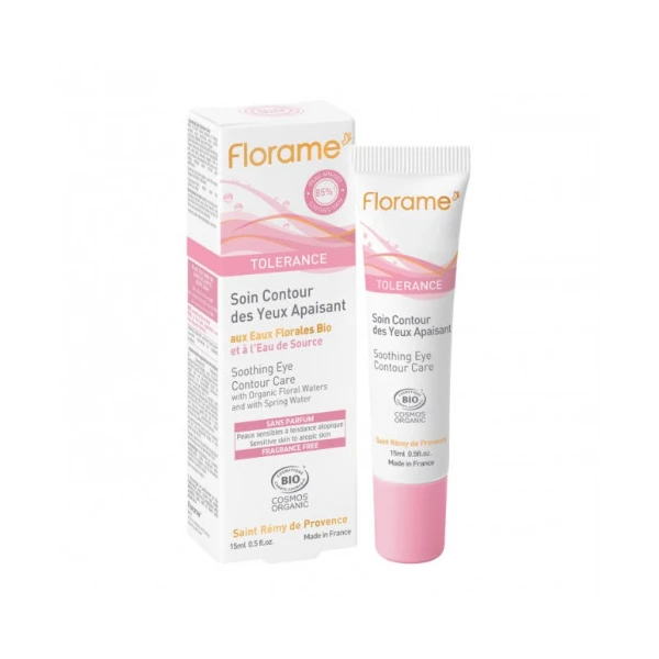 Florame TOLERANCE Soin Contour des Yeux Apaisant