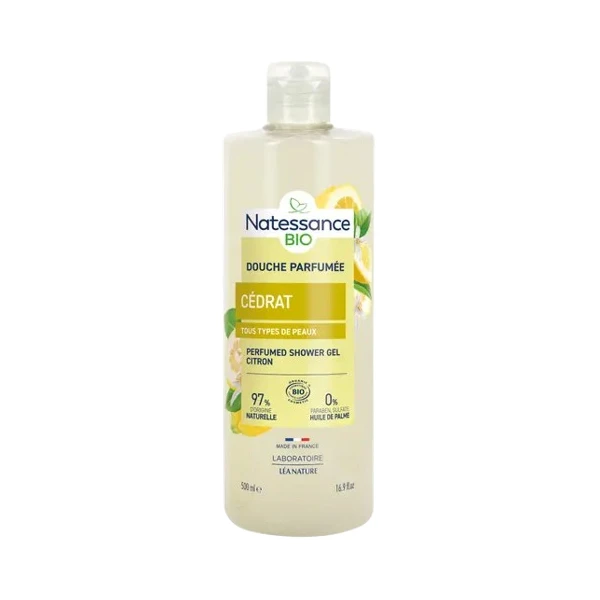 NATESSANCE GEL DOUCHE PARFUMEE Cedrat - 500ml