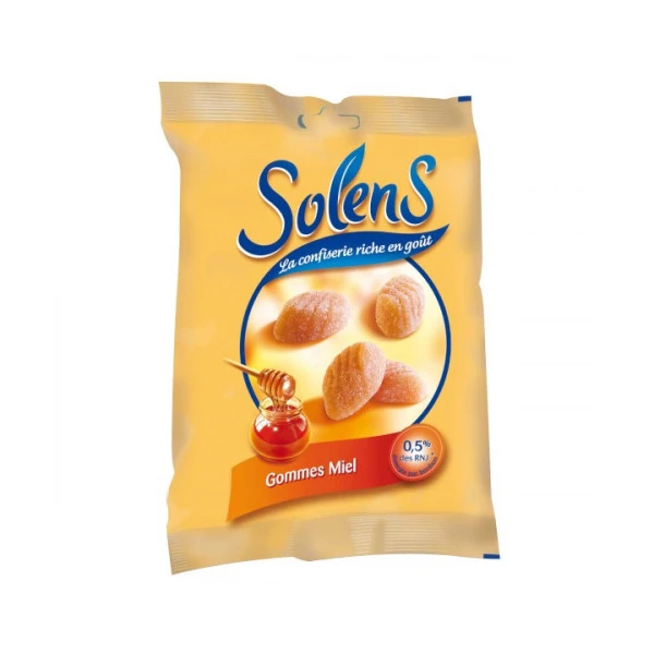 SOLENS GOMMES Miel - 100g