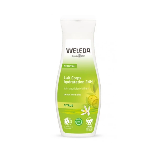 WELEDA Lait Corps Hydratation 24 H Citrus Bio