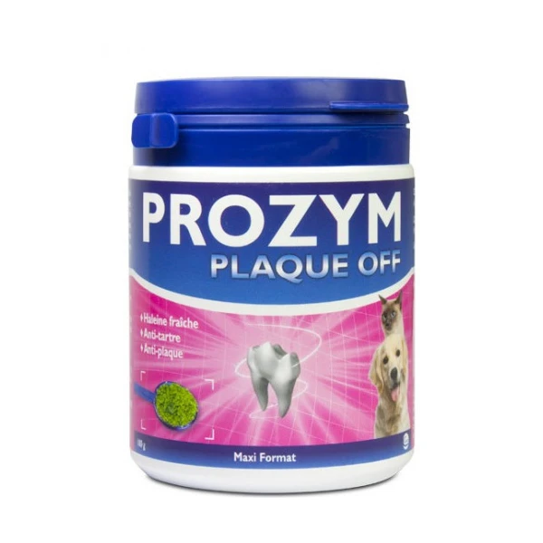 Ceva Prozym Plaque OFF pour animaux Haleine fraiche 180g