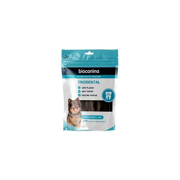 biocanina TRIODENTAL Lamelle Petit Chien 5-10 kg