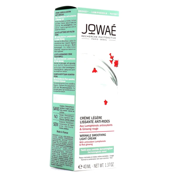 Jowaé Crème légère lissante anti-rides