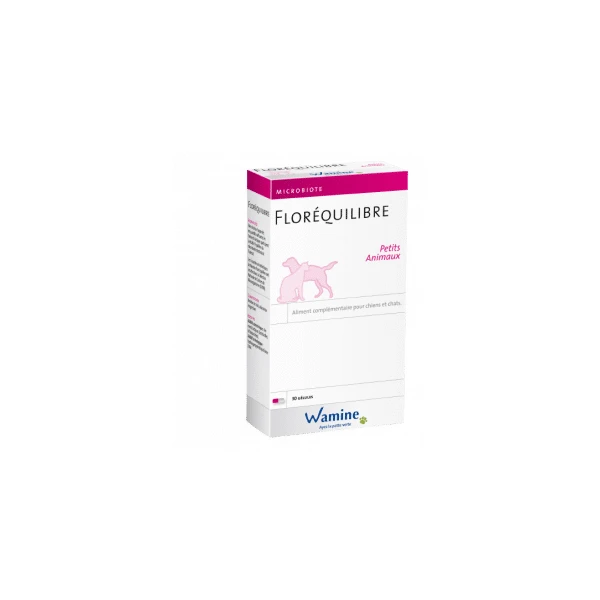 WAMINE FLOREQUILIBRE Petits Animaux - 30 Gelules