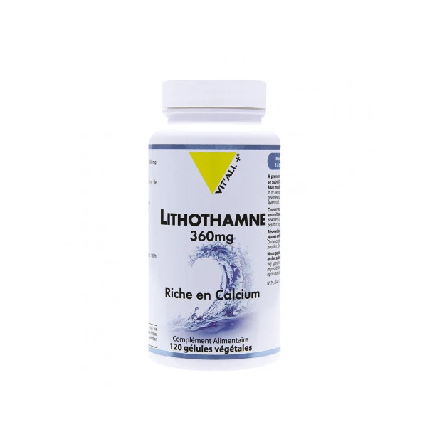 Vit'All+ Lithothamne 360mg 120 Gélules