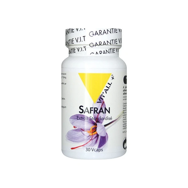 Vit'All+ Safran Bio 30mg 30 Gélules