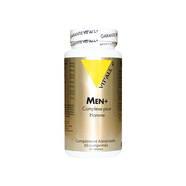 VITALL+ MEN Vitamines Homme - 60 Comprimes