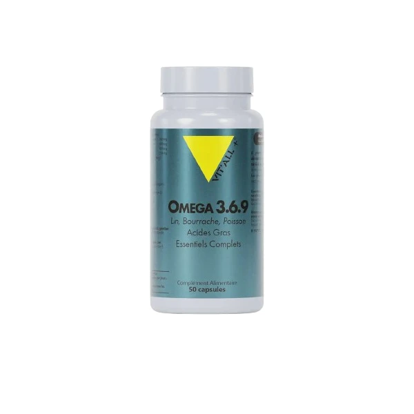 Vit'All+ Omega 3/6/9 50 Capsules